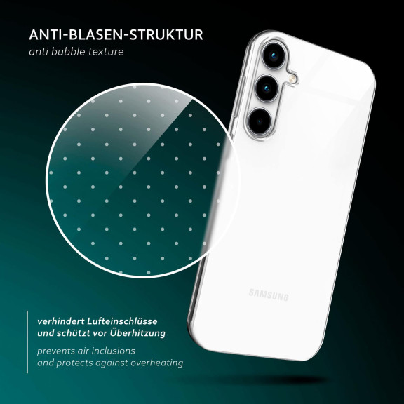 moex Aero Case Samsung Galaxy A35 5G durchsichtig aus Silikon – Weiteres Produktbild 6