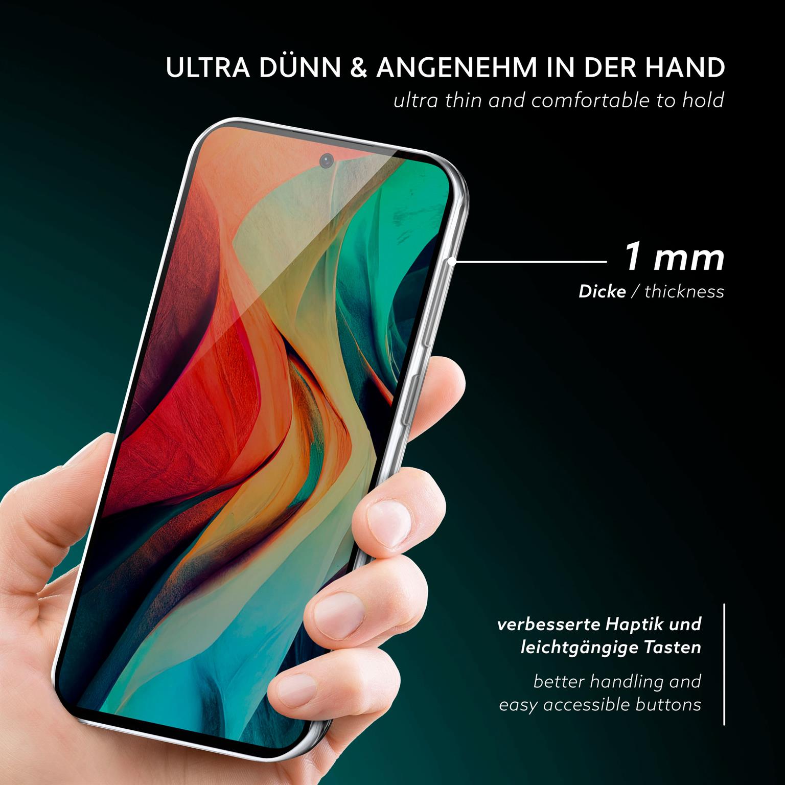 moex Aero Case Samsung Galaxy A36 5G durchsichtig aus Silikon – Weiteres Produktbild 2