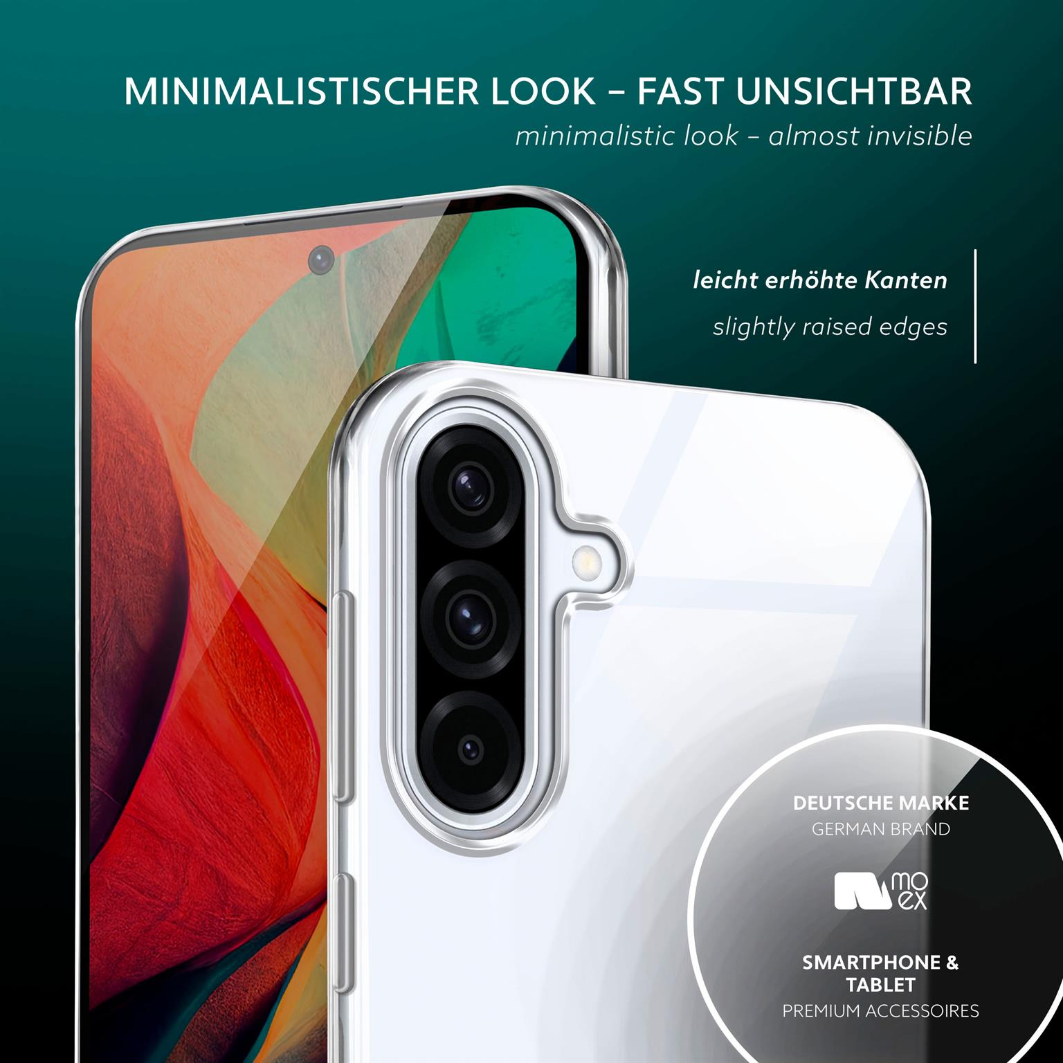 moex Aero Case Samsung Galaxy A36 5G durchsichtig aus Silikon – Weiteres Produktbild 4