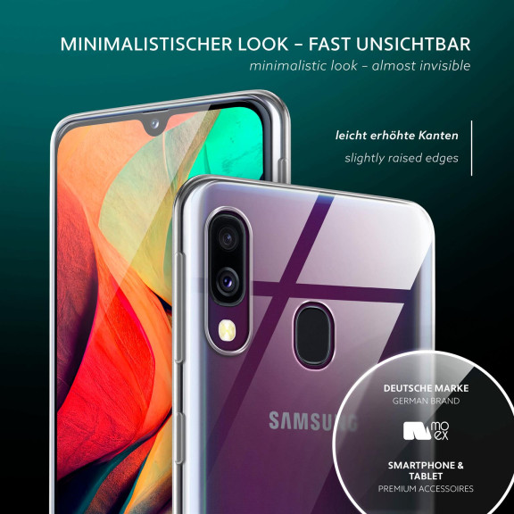 moex Aero Case Samsung Galaxy A40 durchsichtig aus Silikon – Weiteres Produktbild 4 moex Aero Case Samsung Galaxy A40 durchsichtig aus Silikon – Weiteres Produktbild 4