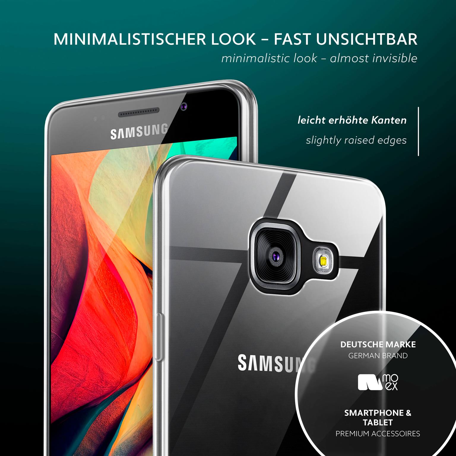 moex Aero Case Samsung Galaxy A5 (2016) durchsichtig aus Silikon – Weiteres Produktbild 3