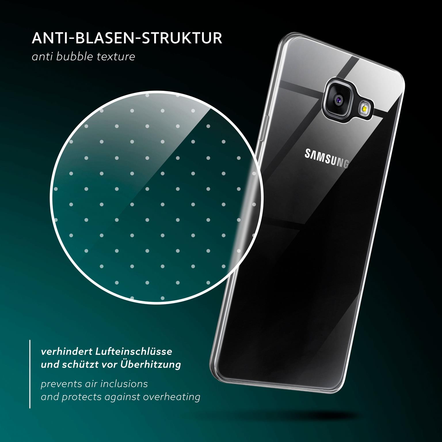 moex Aero Case Samsung Galaxy A5 (2016) durchsichtig aus Silikon – Weiteres Produktbild 5