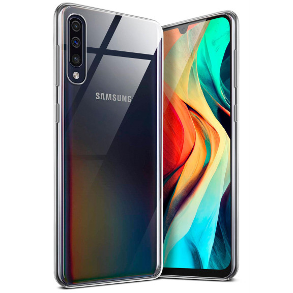 moex Aero Case Samsung Galaxy A50 durchsichtig aus Silikon – Weiteres Produktbild 1