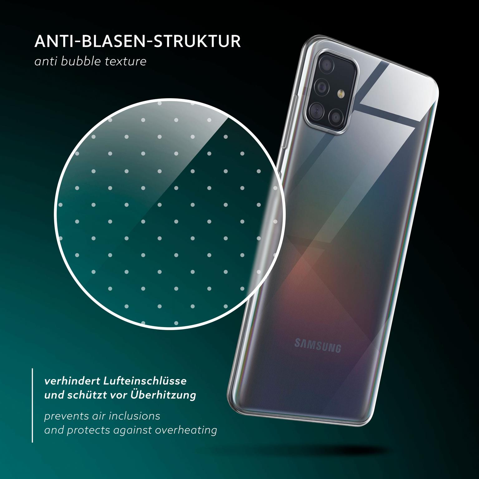 moex Aero Case Samsung Galaxy A51 durchsichtig aus Silikon – Weiteres Produktbild 6