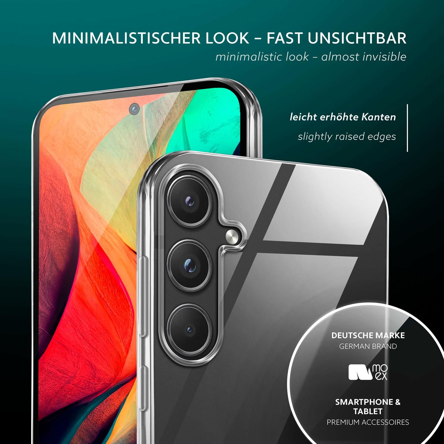 moex Aero Case Samsung Galaxy A55 5G durchsichtig aus Silikon – Weiteres Produktbild 4 moex Aero Case Samsung Galaxy A55 5G durchsichtig aus Silikon – Weiteres Produktbild 4