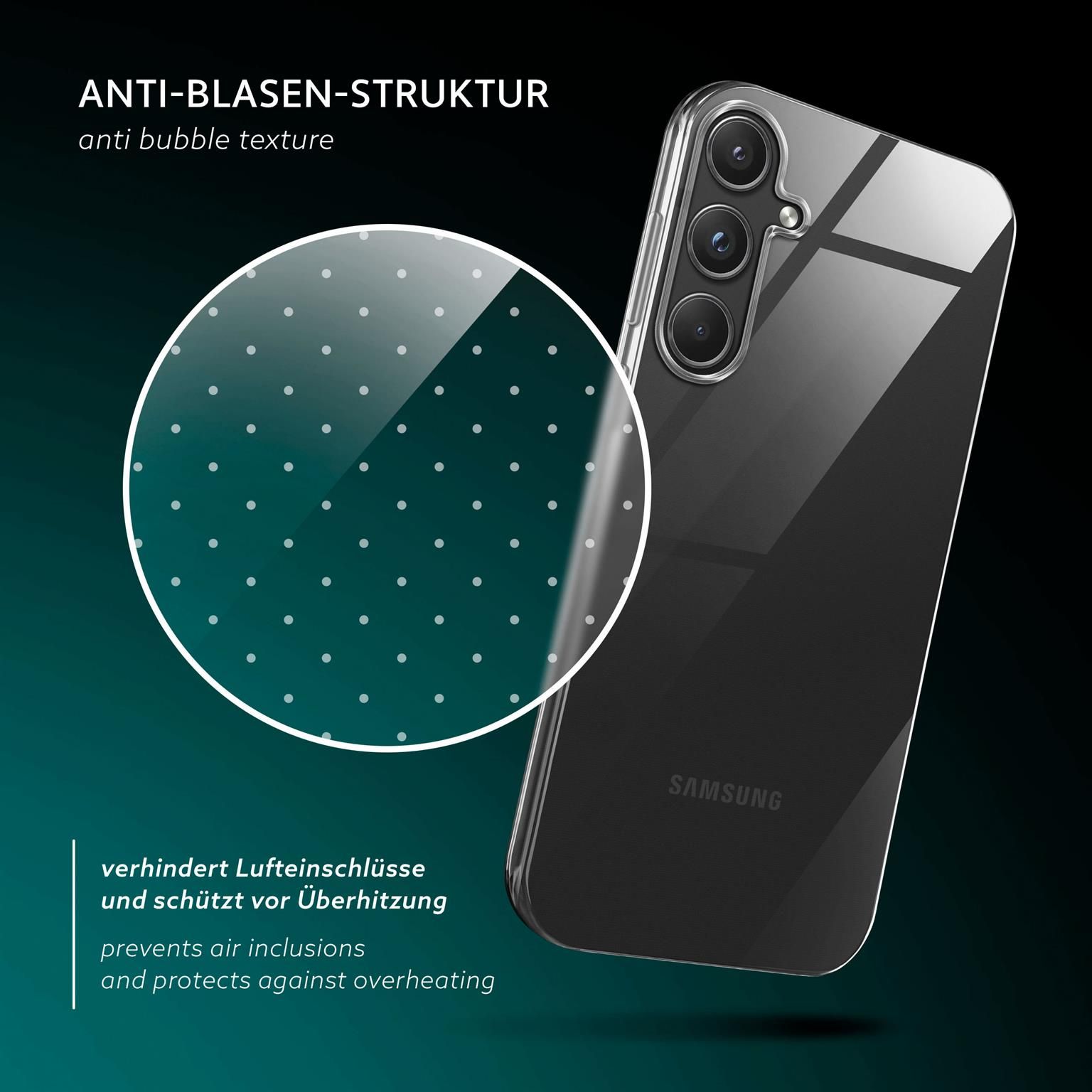 moex Aero Case Samsung Galaxy A55 5G durchsichtig aus Silikon – Weiteres Produktbild 6 moex Aero Case Samsung Galaxy A55 5G durchsichtig aus Silikon – Weiteres Produktbild 6