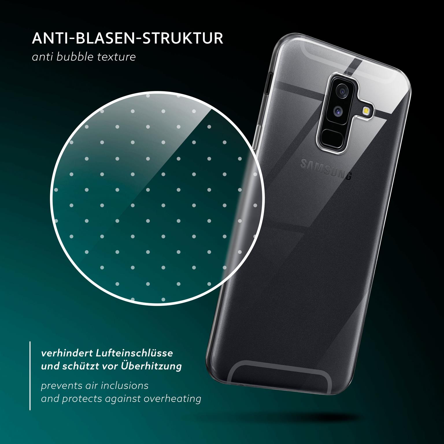 moex Aero Case Samsung Galaxy A6 Plus (2018) durchsichtig aus Silikon – Weiteres Produktbild 6