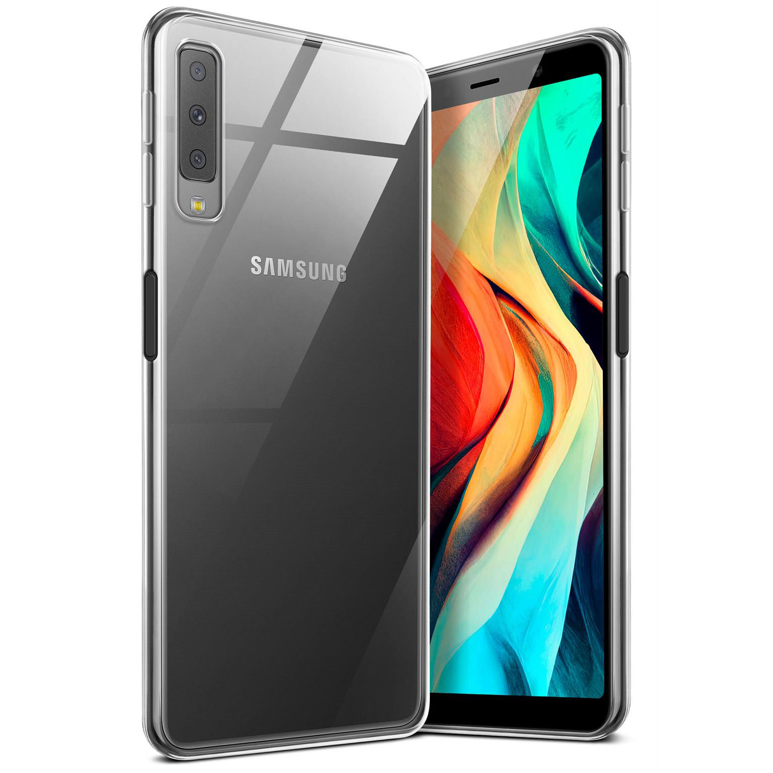 moex Aero Case Samsung Galaxy A7 (2018) durchsichtig aus Silikon – Weiteres Produktbild 1 moex Aero Case Samsung Galaxy A7 (2018) durchsichtig aus Silikon – Weiteres Produktbild 1
