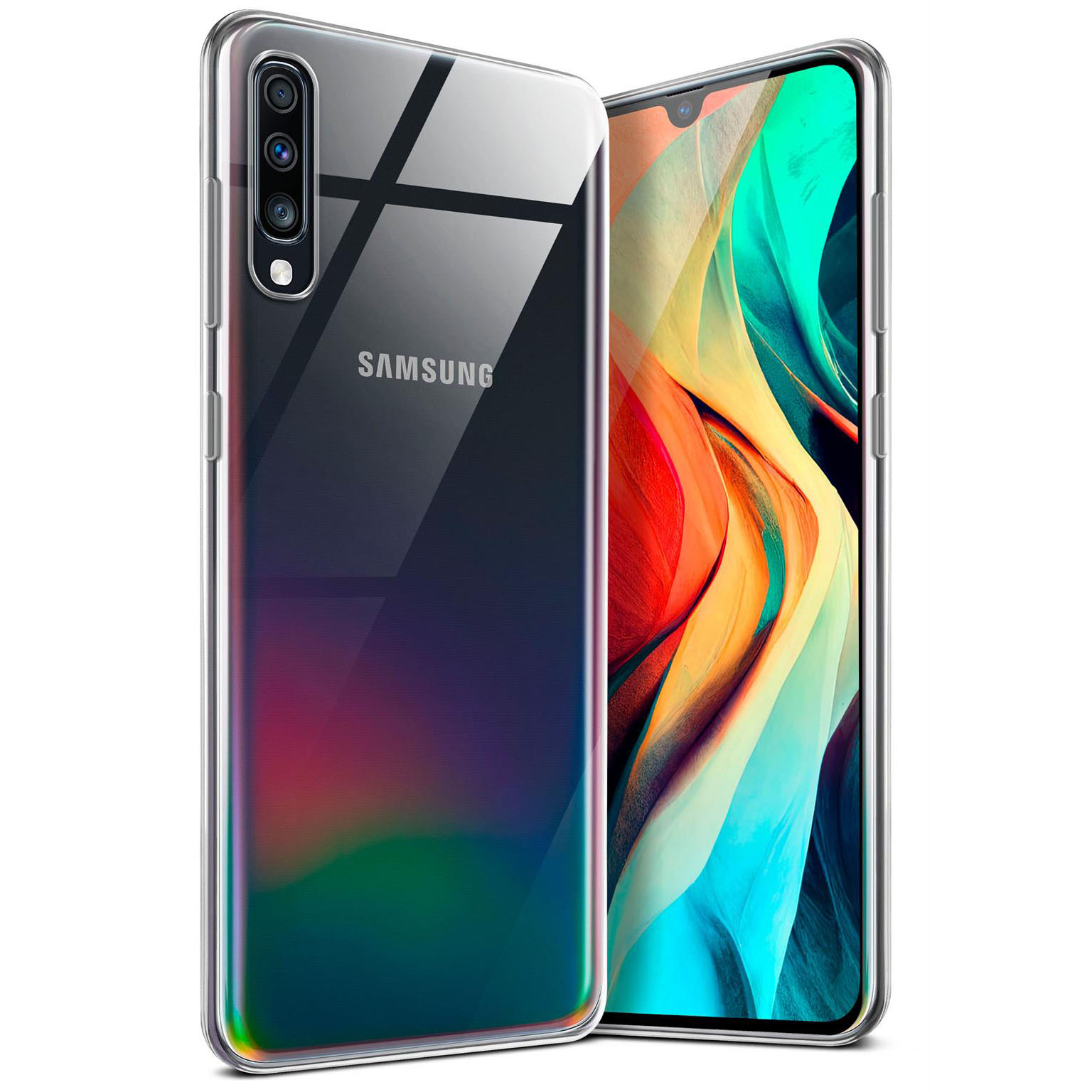 moex Aero Case Samsung Galaxy A70 durchsichtig aus Silikon – undefined