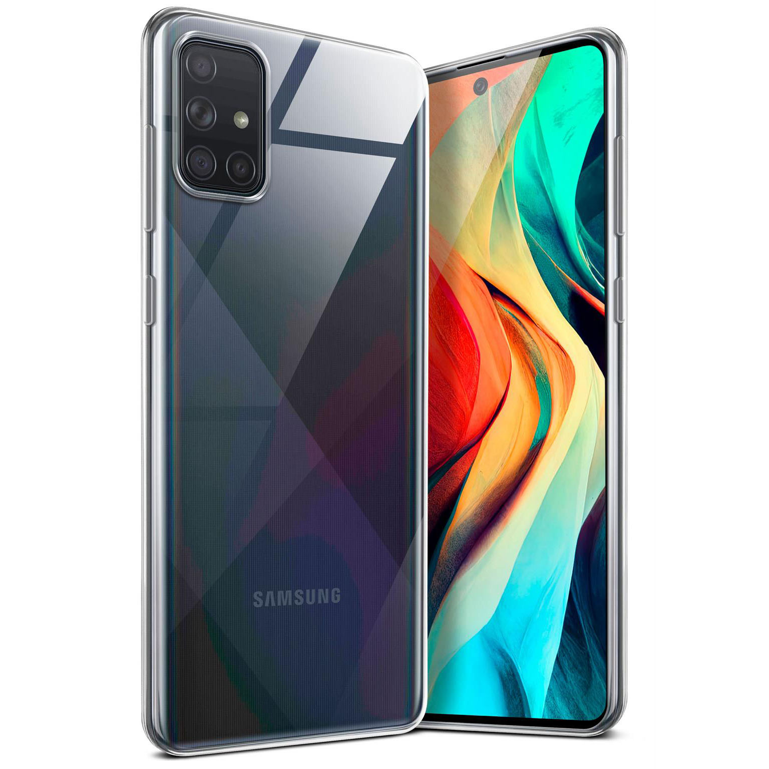 moex Aero Case Samsung Galaxy A71 durchsichtig aus Silikon – undefined