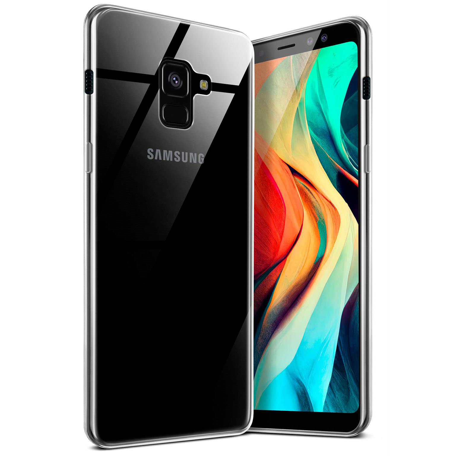 moex Aero Case Samsung Galaxy A8 (2018) durchsichtig aus Silikon – Weiteres Produktbild 1 moex Aero Case Samsung Galaxy A8 (2018) durchsichtig aus Silikon – Weiteres Produktbild 1