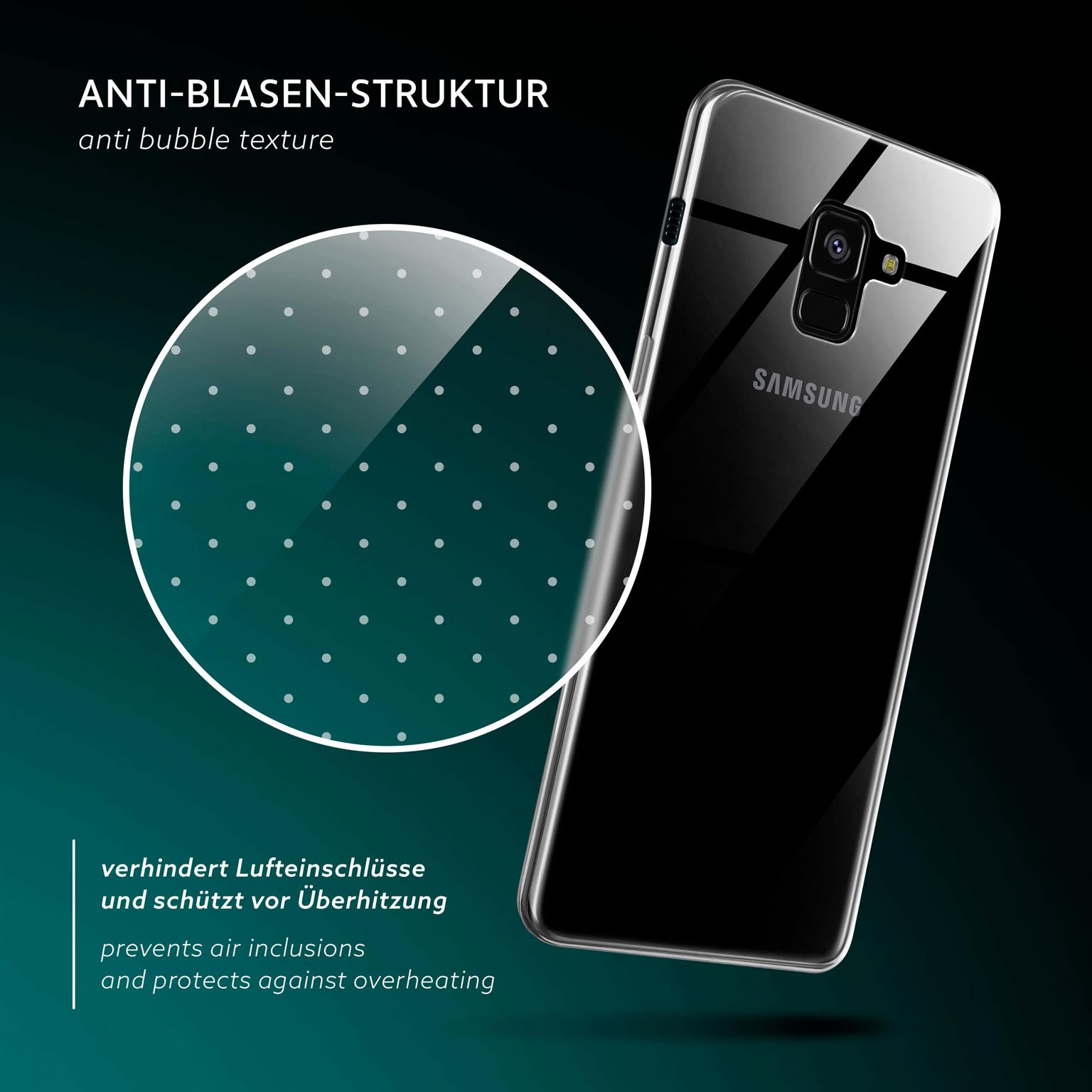 moex Aero Case Samsung Galaxy A8 (2018) durchsichtig aus Silikon – Weiteres Produktbild 6 moex Aero Case Samsung Galaxy A8 (2018) durchsichtig aus Silikon – Weiteres Produktbild 6