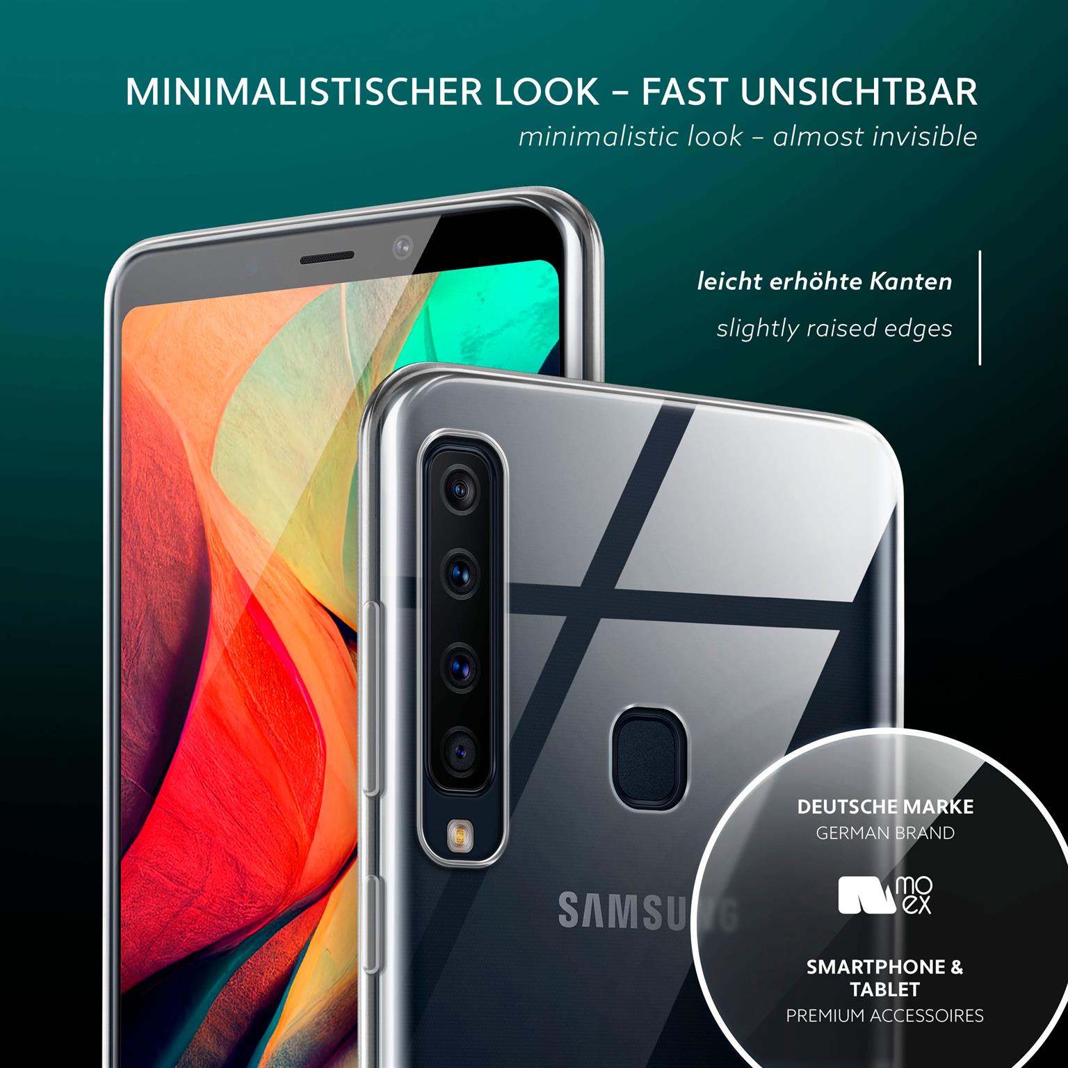 moex Aero Case Samsung Galaxy A9 (2018) durchsichtig aus Silikon – Weiteres Produktbild 3
