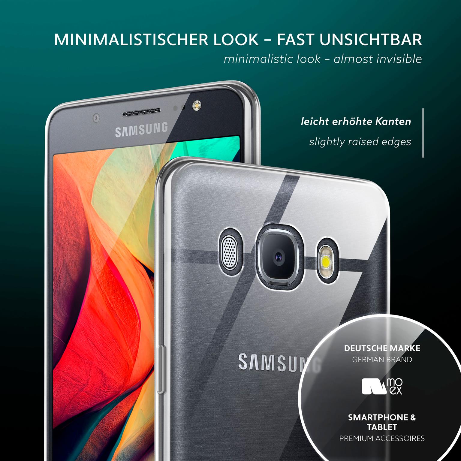moex Aero Case Samsung Galaxy J5 (2016) durchsichtig aus Silikon – Weiteres Produktbild 4 moex Aero Case Samsung Galaxy J5 (2016) durchsichtig aus Silikon – Weiteres Produktbild 4