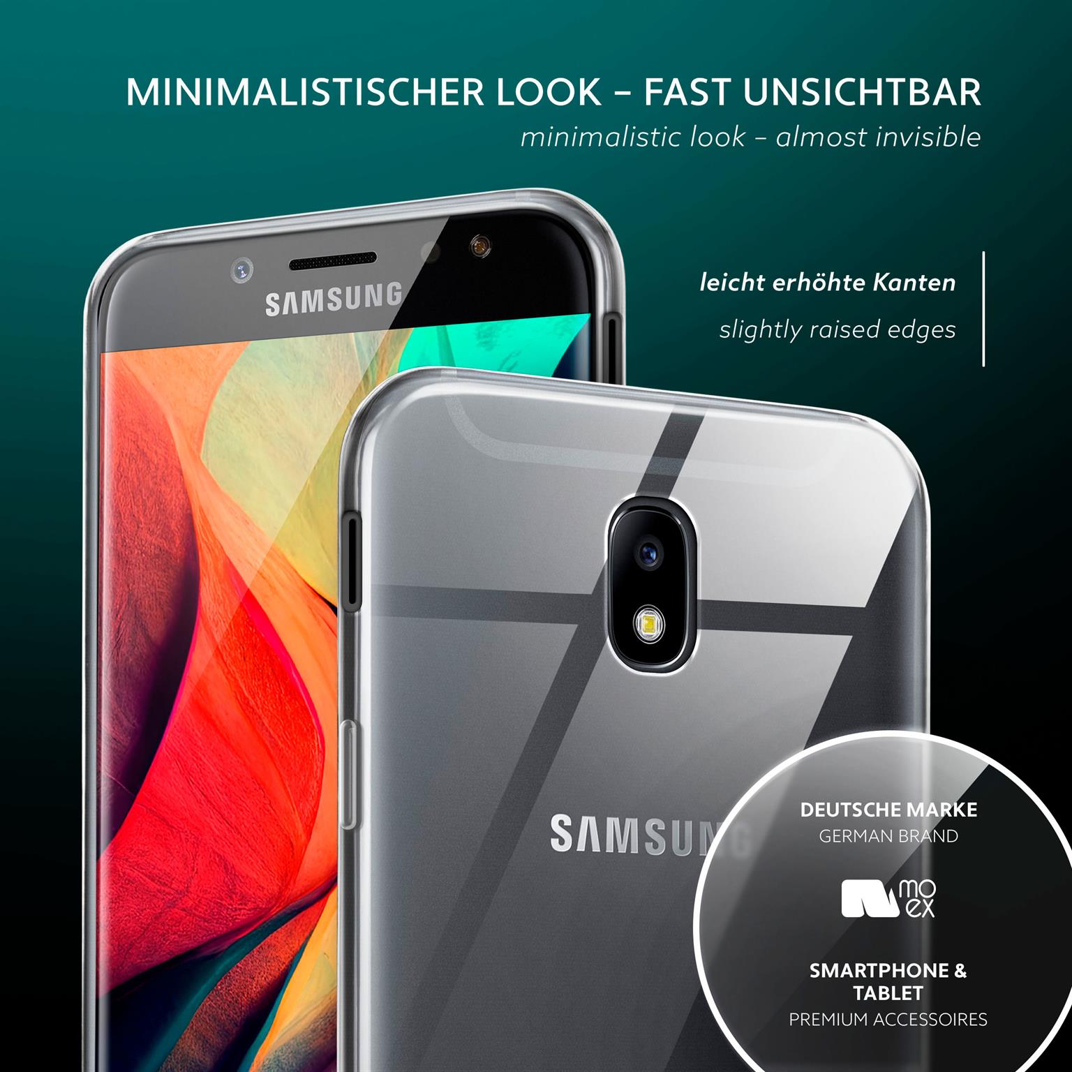 moex Aero Case Samsung Galaxy J5 (2017) durchsichtig aus Silikon – Weiteres Produktbild 4