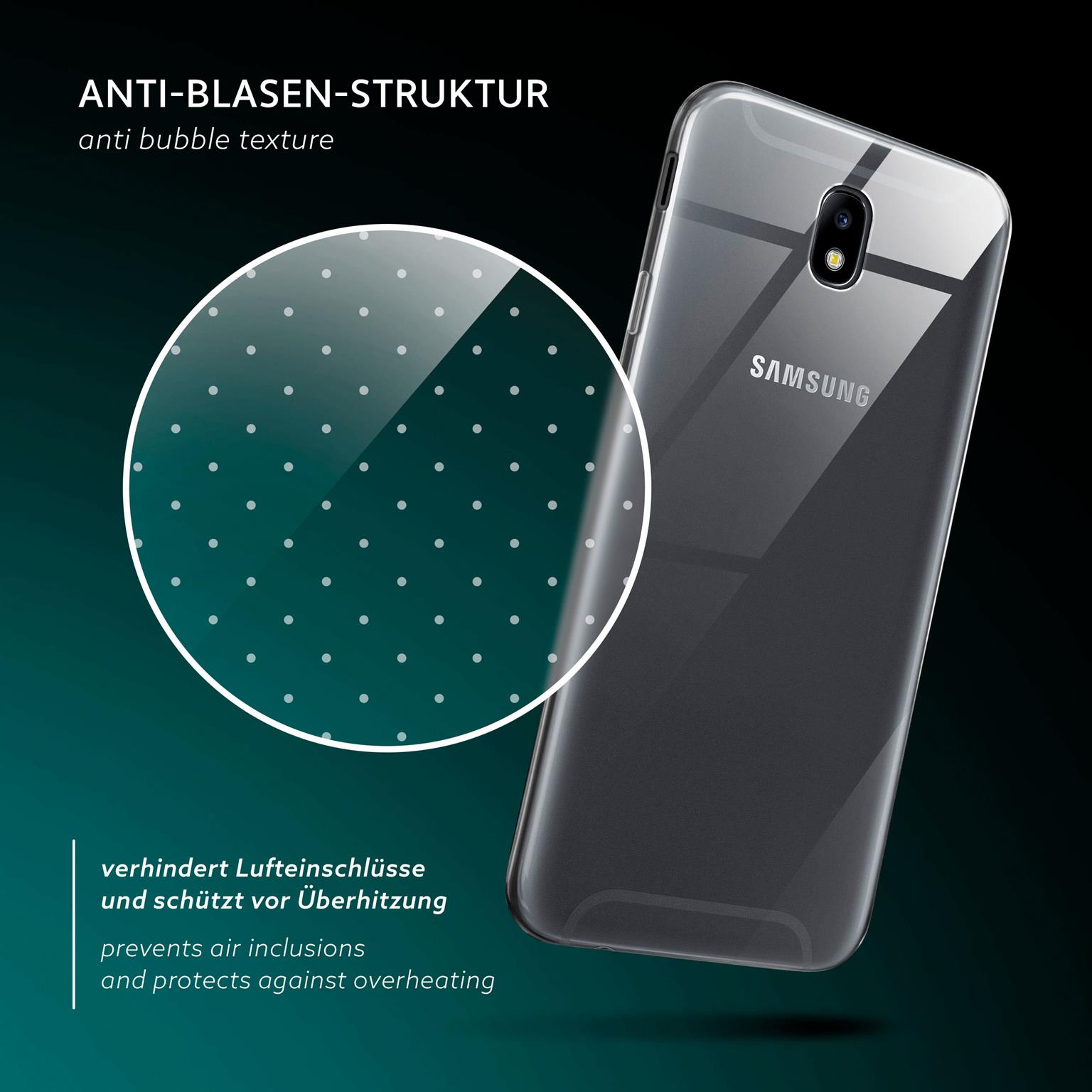 moex Aero Case Samsung Galaxy J5 (2017) durchsichtig aus Silikon – Weiteres Produktbild 6
