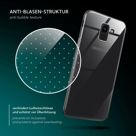 moex Aero Case Samsung Galaxy J6 (2018) durchsichtig aus Silikon – Weiteres Produktbild 6