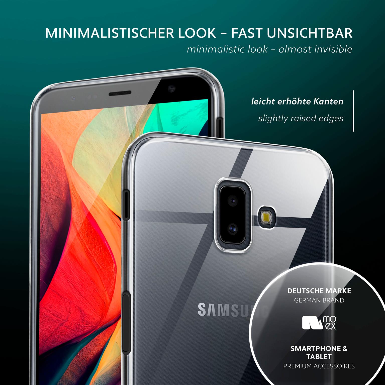 moex Aero Case Samsung Galaxy J6 Plus durchsichtig aus Silikon – Weiteres Produktbild 4 moex Aero Case Samsung Galaxy J6 Plus durchsichtig aus Silikon – Weiteres Produktbild 4