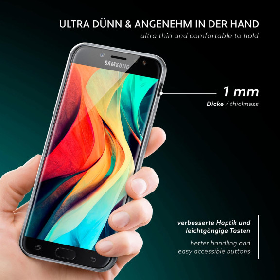 moex Aero Case Samsung Galaxy J7 (2017) durchsichtig aus Silikon – Weiteres Produktbild 2 moex Aero Case Samsung Galaxy J7 (2017) durchsichtig aus Silikon – Weiteres Produktbild 2