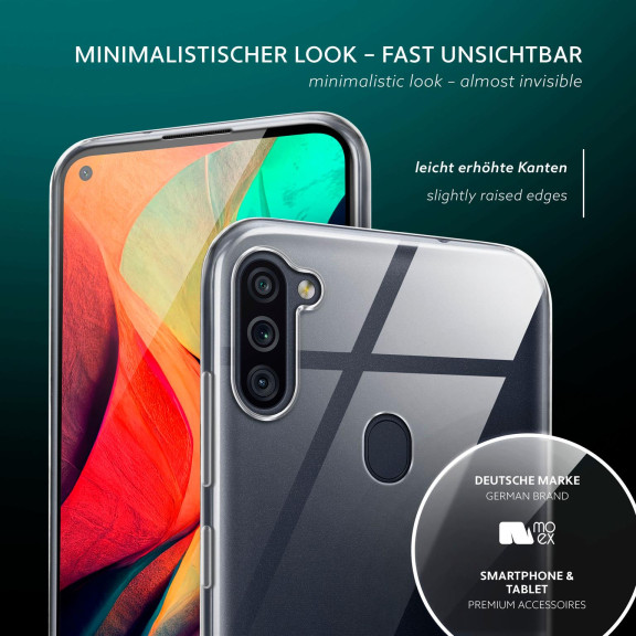 moex Aero Case Samsung Galaxy M11 durchsichtig aus Silikon – Weiteres Produktbild 4 moex Aero Case Samsung Galaxy M11 durchsichtig aus Silikon – Weiteres Produktbild 4