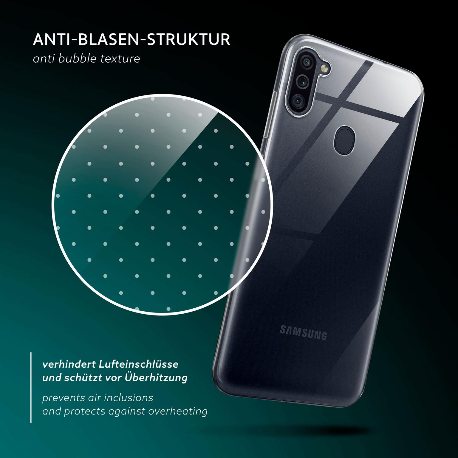 moex Aero Case Samsung Galaxy M11 durchsichtig aus Silikon – Weiteres Produktbild 6 moex Aero Case Samsung Galaxy M11 durchsichtig aus Silikon – Weiteres Produktbild 6