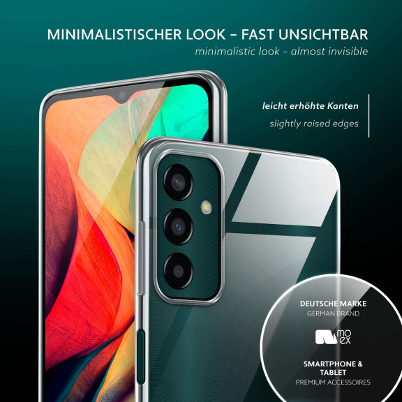 moex Aero Case Samsung Galaxy M13 durchsichtig aus Silikon – Weiteres Produktbild 4 moex Aero Case Samsung Galaxy M13 durchsichtig aus Silikon – Weiteres Produktbild 4