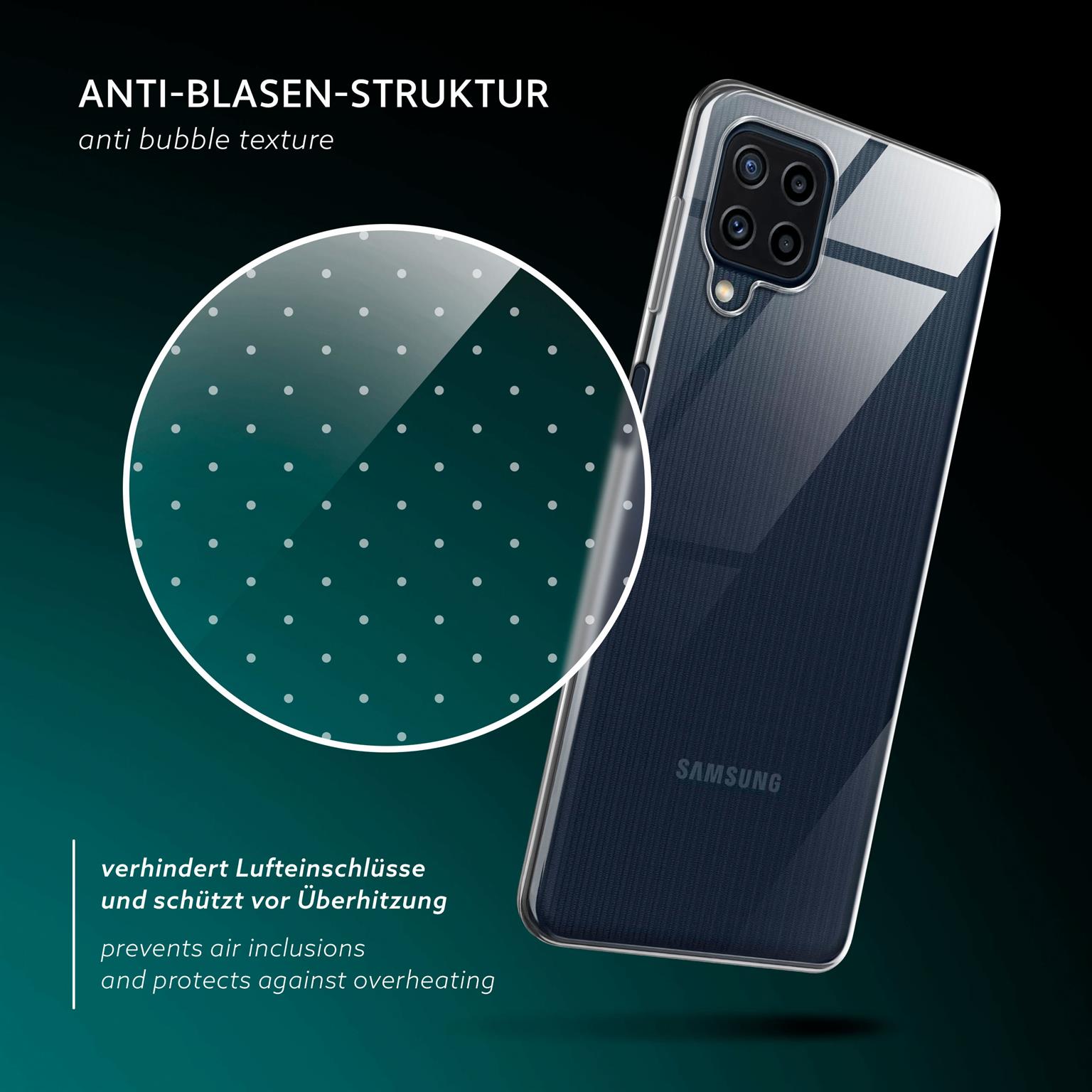 moex Aero Case Samsung Galaxy M22 durchsichtig aus Silikon – Weiteres Produktbild 6 moex Aero Case Samsung Galaxy M22 durchsichtig aus Silikon – Weiteres Produktbild 6