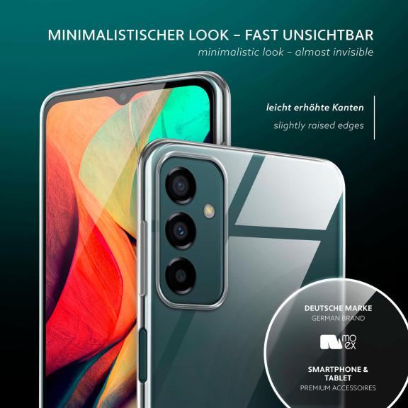 moex Aero Case Samsung Galaxy M23 5G durchsichtig aus Silikon – Weiteres Produktbild 4