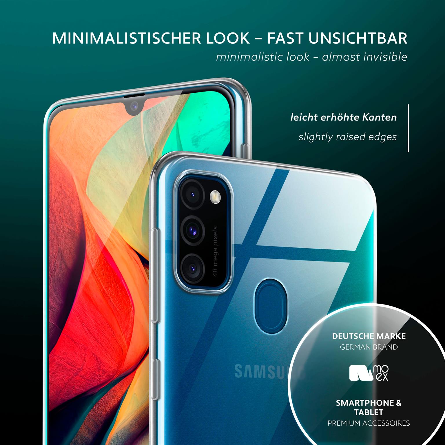 moex Aero Case Samsung Galaxy M30s durchsichtig aus Silikon – Weiteres Produktbild 4 moex Aero Case Samsung Galaxy M30s durchsichtig aus Silikon – Weiteres Produktbild 4