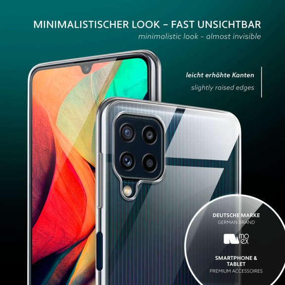 moex Aero Case Samsung Galaxy M32 durchsichtig aus Silikon – Weiteres Produktbild 4