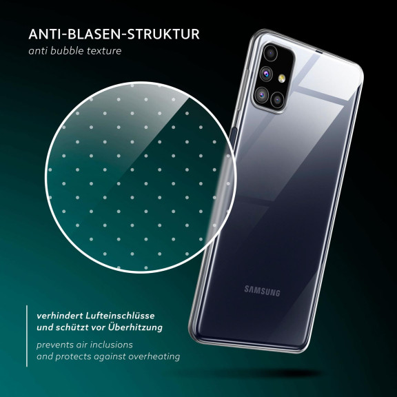 moex Aero Case Samsung Galaxy M51 durchsichtig aus Silikon – Weiteres Produktbild 6