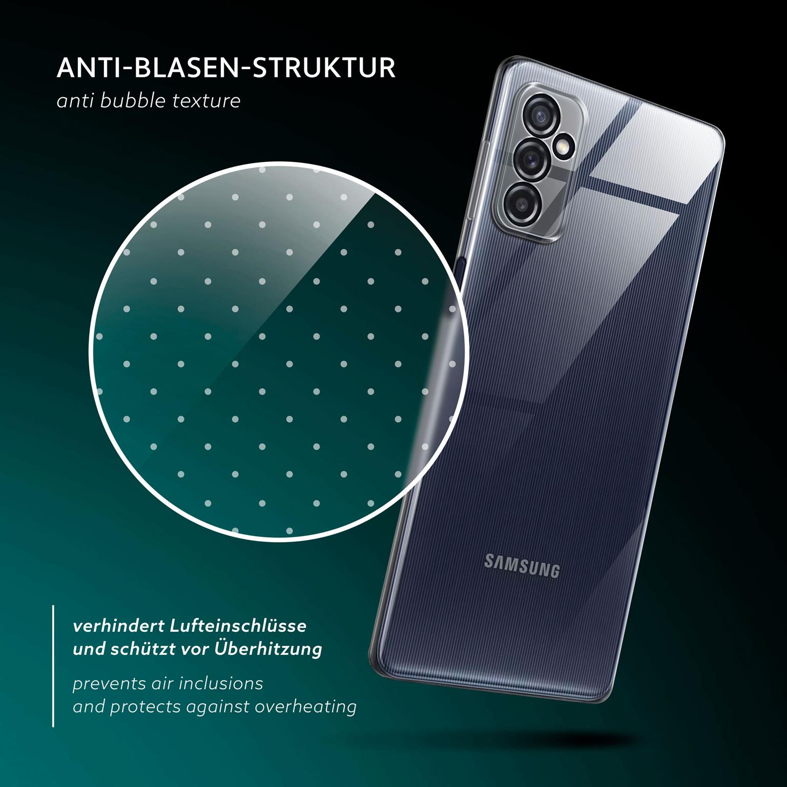 moex Aero Case Samsung Galaxy M52 5G durchsichtig aus Silikon – Weiteres Produktbild 6