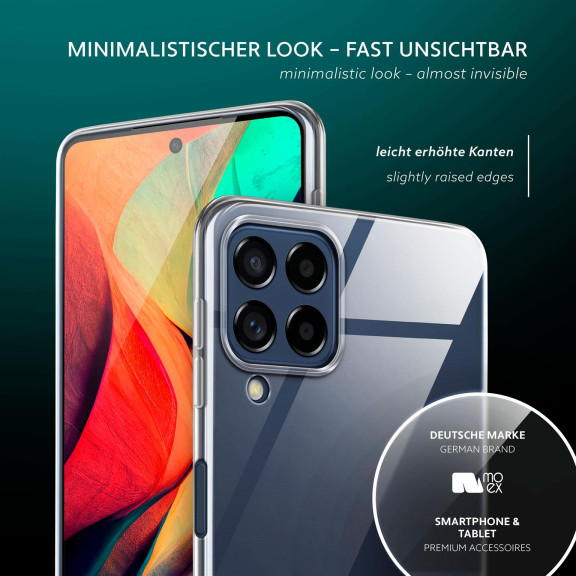 moex Aero Case Samsung Galaxy M53 5G durchsichtig aus Silikon – Weiteres Produktbild 4 moex Aero Case Samsung Galaxy M53 5G durchsichtig aus Silikon – Weiteres Produktbild 4
