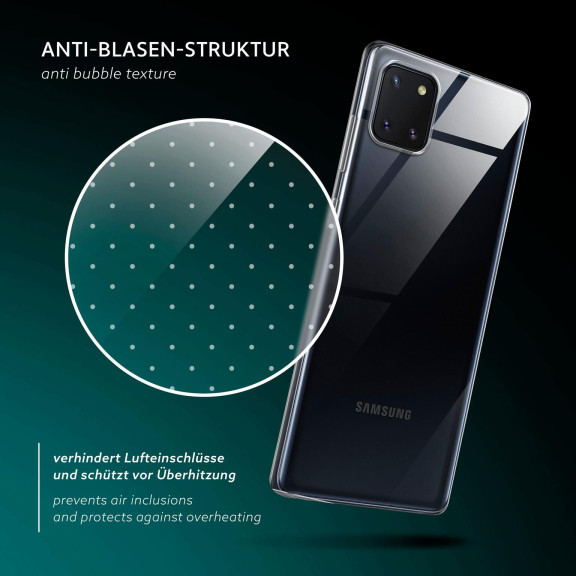 moex Aero Case Samsung Galaxy Note 10 Lite durchsichtig aus Silikon – Weiteres Produktbild 6