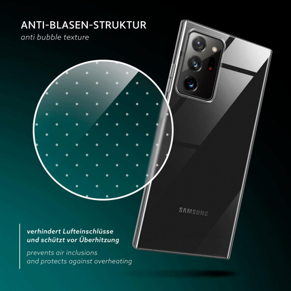 moex Aero Case Samsung Galaxy Note 20 Ultra 5G durchsichtig aus Silikon – Weiteres Produktbild 6