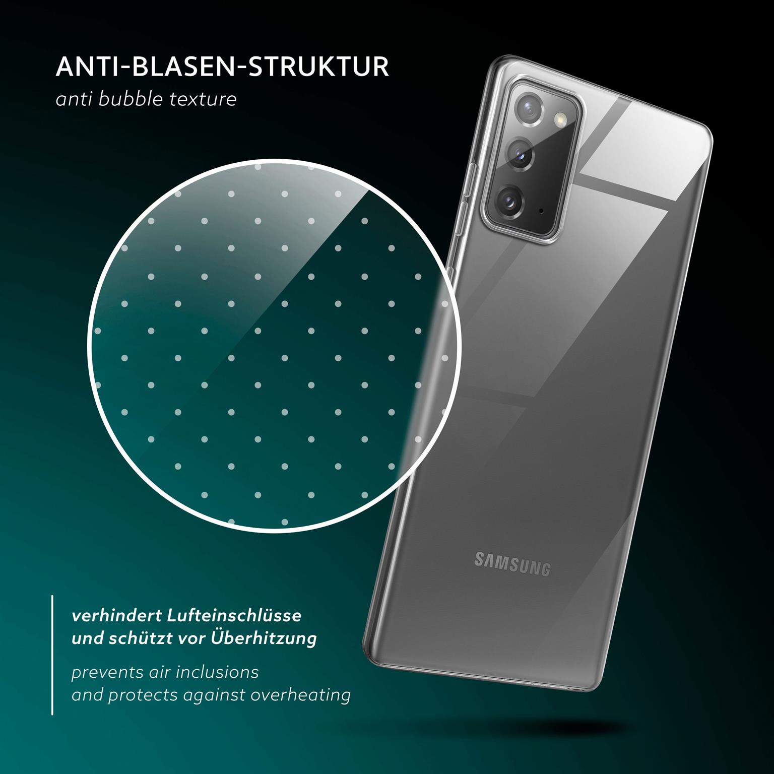moex Aero Case Samsung Galaxy Note 20 durchsichtig aus Silikon – Weiteres Produktbild 6 moex Aero Case Samsung Galaxy Note 20 durchsichtig aus Silikon – Weiteres Produktbild 6