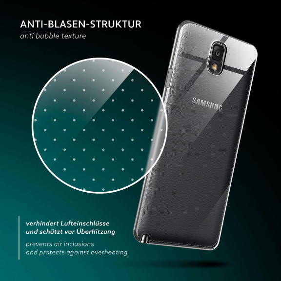 moex Aero Case für Samsung Galaxy Note 3 – Durchsichtige Hülle aus Silikon, Ultra Slim Handyhülle – Weiteres Produktbild 6 moex Aero Case für Samsung Galaxy Note 3 – Durchsichtige Hülle aus Silikon, Ultra Slim Handyhülle – Weiteres Produktbild 6