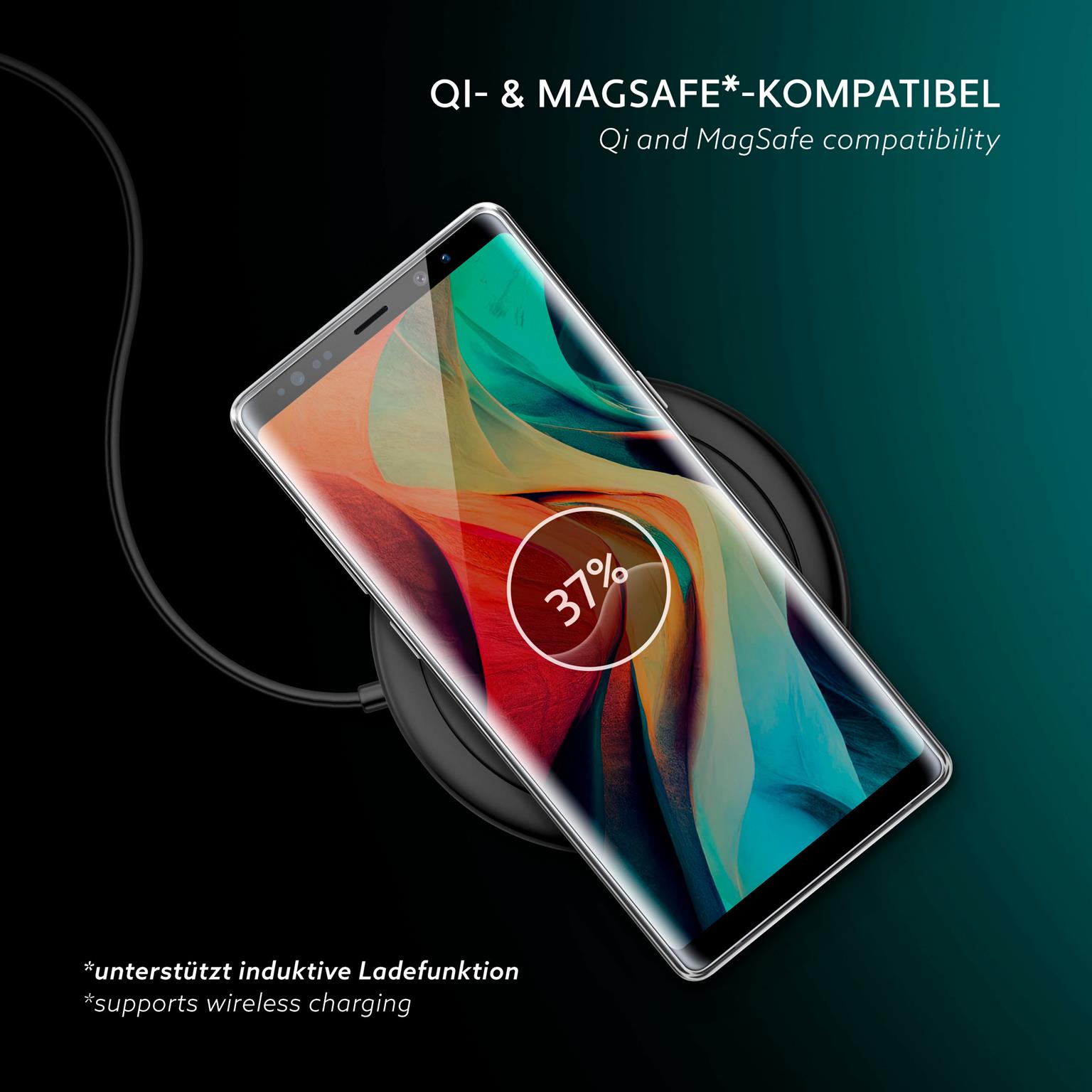 moex Aero Case Samsung Galaxy Note 8 durchsichtig aus Silikon – Weiteres Produktbild 6