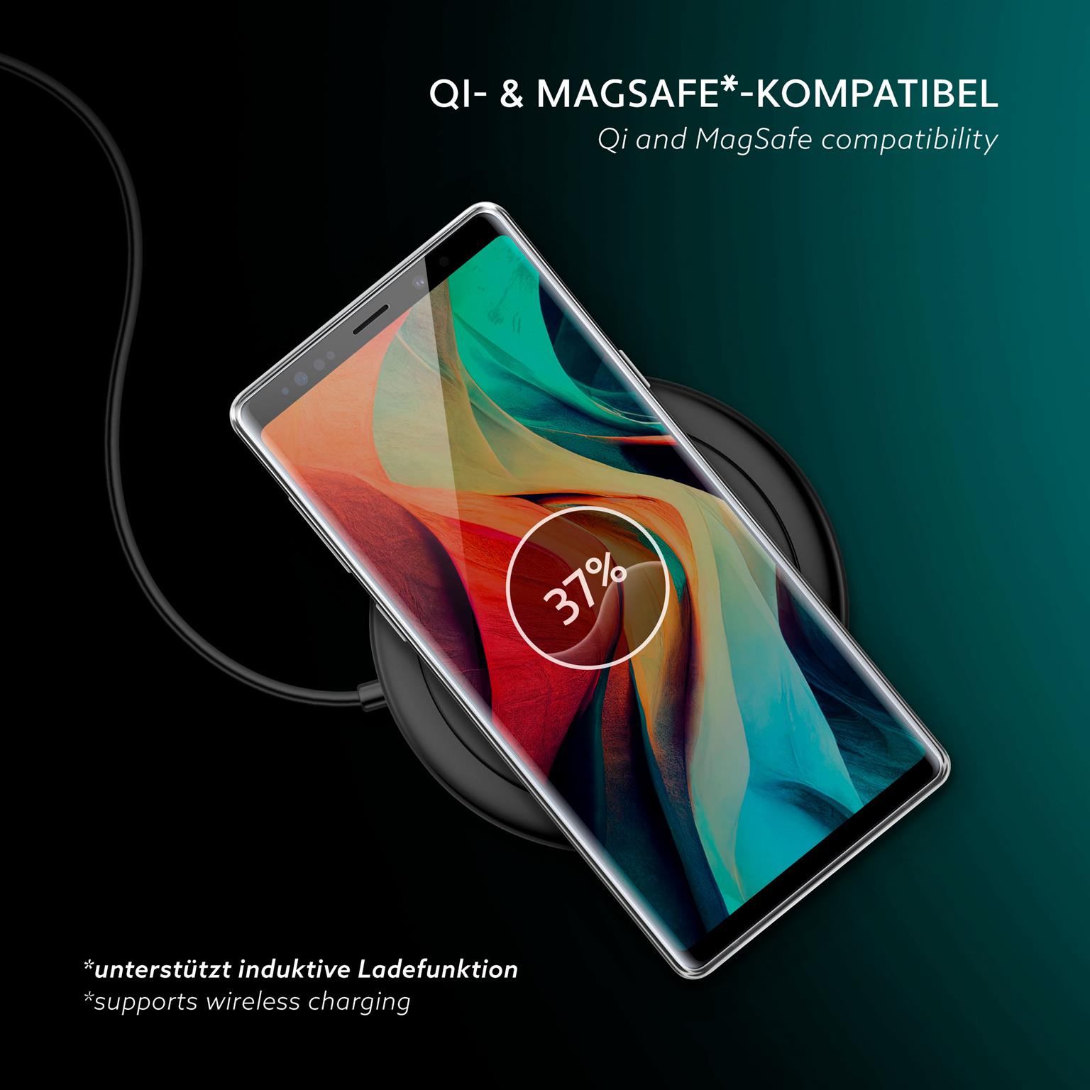 moex Aero Case Samsung Galaxy Note 9 durchsichtig aus Silikon – Weiteres Produktbild 6