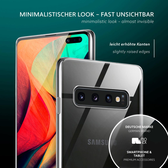 moex Aero Case Samsung Galaxy S10 5G durchsichtig aus Silikon – Weiteres Produktbild 4