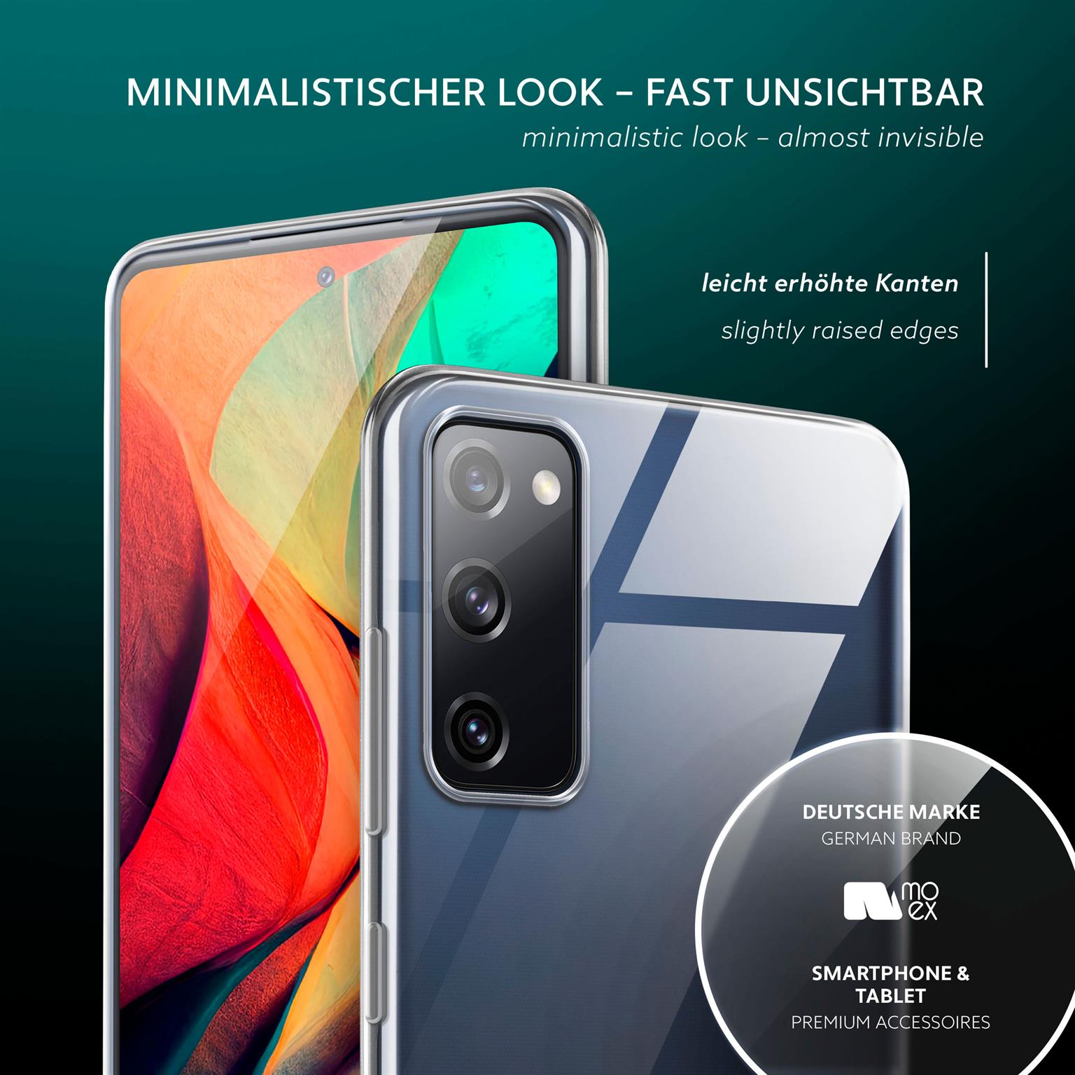 moex Aero Case Samsung Galaxy S20 FE 5G durchsichtig aus Silikon – Weiteres Produktbild 4
