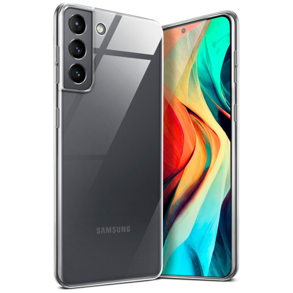 moex Aero Case Samsung Galaxy S21 Plus durchsichtig aus Silikon – Weiteres Produktbild 1