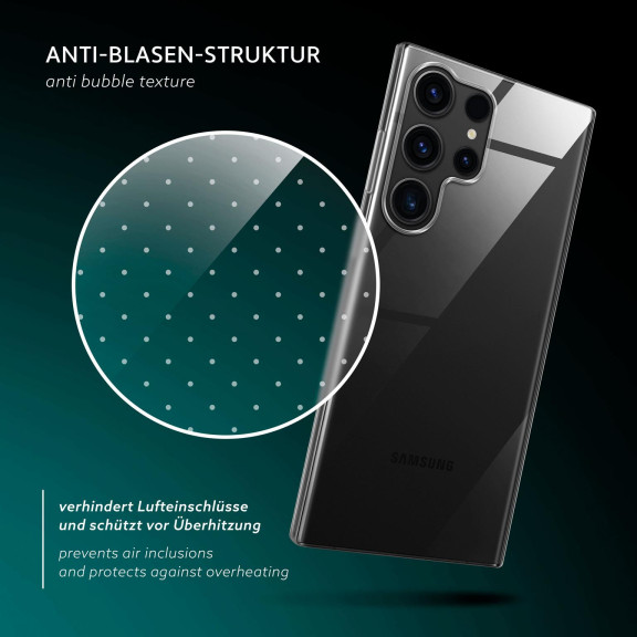 moex Aero Case Samsung Galaxy S23 Ultra durchsichtig aus Silikon – Weiteres Produktbild 6