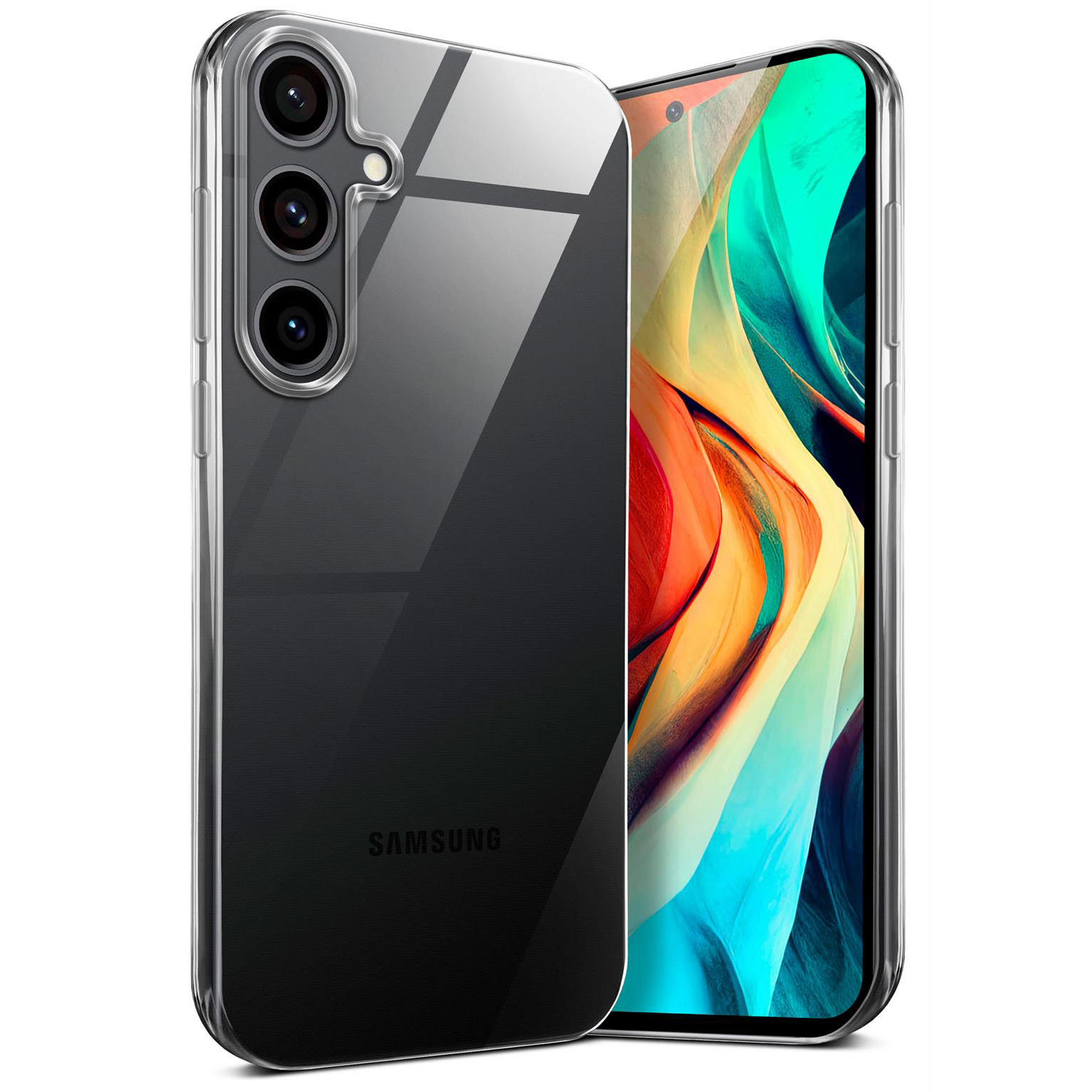 moex Aero Case Samsung Galaxy S24 FE durchsichtig aus Silikon – undefined