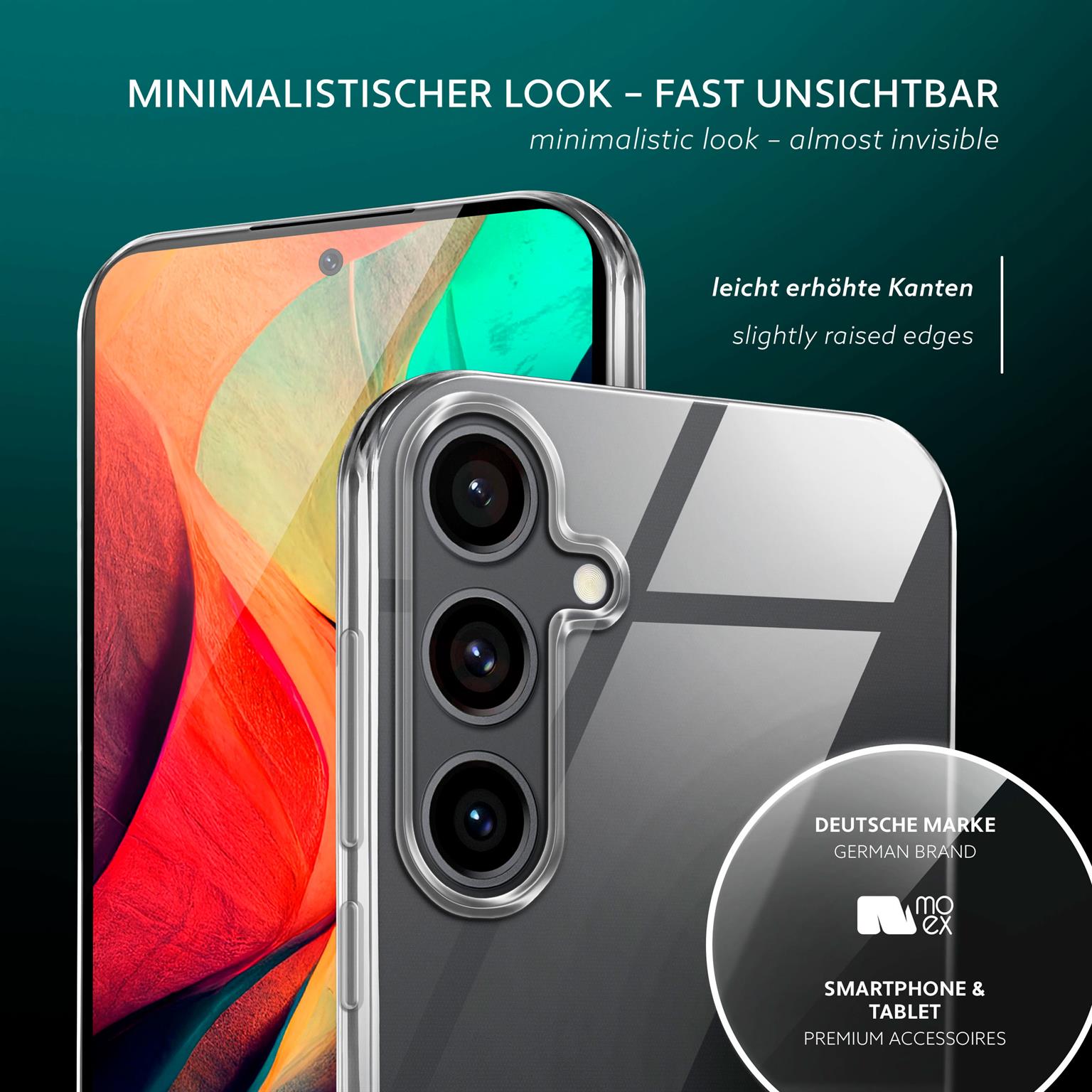 moex Aero Case Samsung Galaxy S24 FE durchsichtig aus Silikon – Weiteres Produktbild 4 moex Aero Case Samsung Galaxy S24 FE durchsichtig aus Silikon – Weiteres Produktbild 4