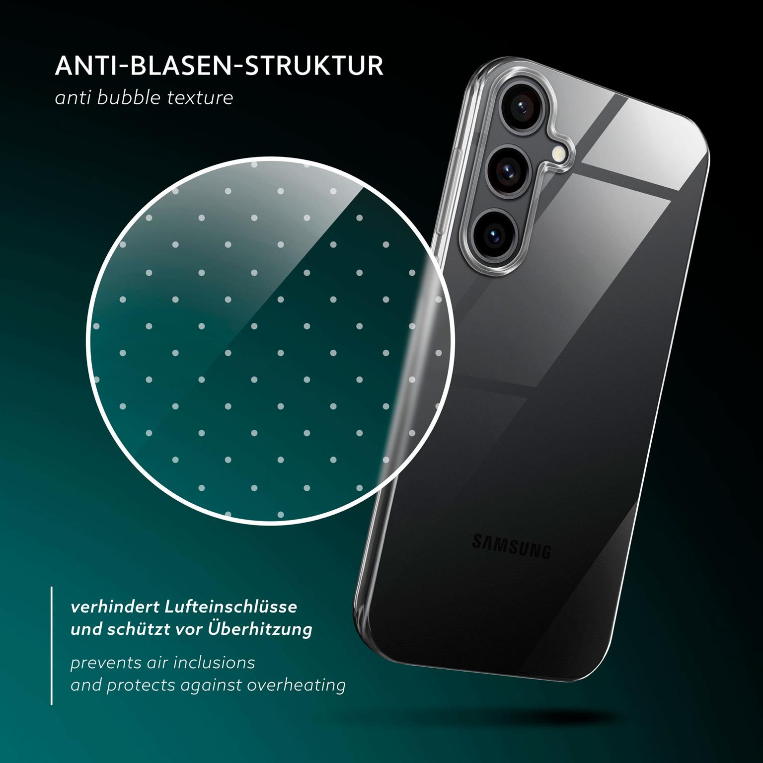 moex Aero Case Samsung Galaxy S24 FE durchsichtig aus Silikon – Weiteres Produktbild 6 moex Aero Case Samsung Galaxy S24 FE durchsichtig aus Silikon – Weiteres Produktbild 6