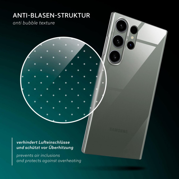 moex Aero Case Samsung Galaxy S24 Ultra durchsichtig aus Silikon – Weiteres Produktbild 6