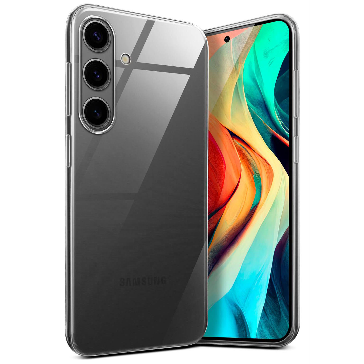 moex Aero Case Samsung Galaxy S24 durchsichtig aus Silikon – Weiteres Produktbild 1 moex Aero Case Samsung Galaxy S24 durchsichtig aus Silikon – Weiteres Produktbild 1