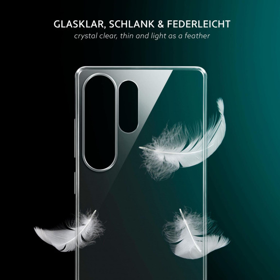 moex Aero Case Samsung Galaxy S25 Ultra durchsichtig aus Silikon – Weiteres Produktbild 3