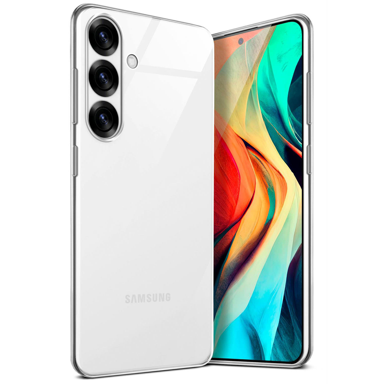 moex Aero Case Samsung Galaxy S25 durchsichtig aus Silikon – undefined
